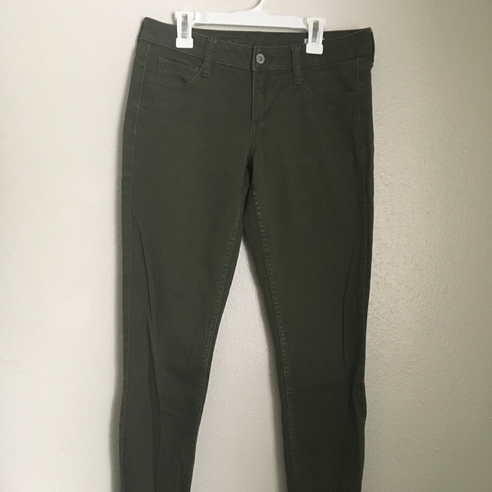 Olive green jeans
